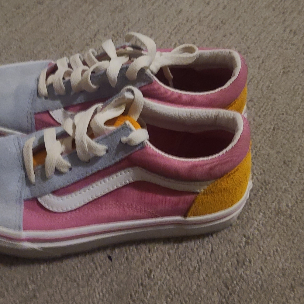 Vans Kids Sneakers - Pink, Blue, Yellow